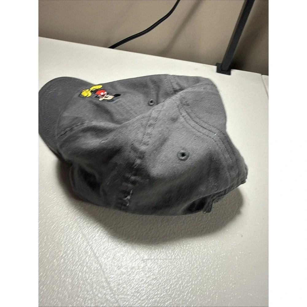 Disney Mickey Mouse Grey‎ Stretch Back Toddler Little Kid's Hat Baseball Cap